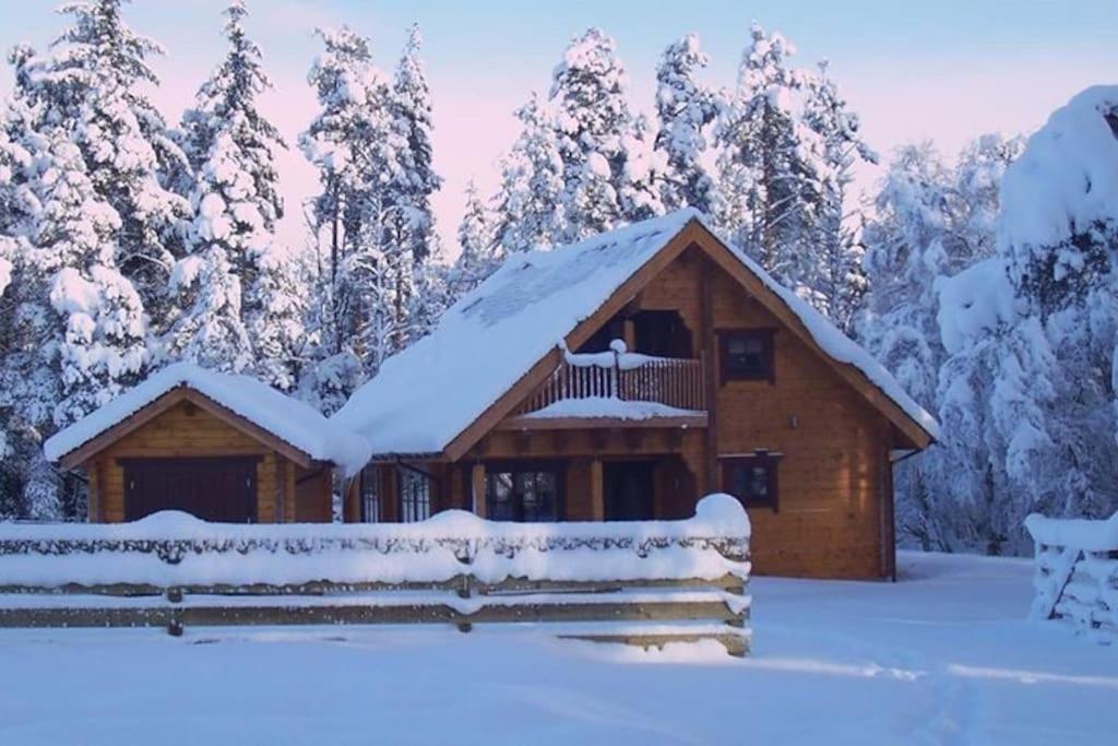 Norwegian Log Cabin The Roe Deer -Sauna & Hot Tub Keith Exterior photo